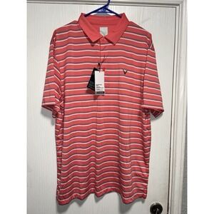 Callaway Men's XL Opti-Dri Golf‎ Short Sleeve Golf Polo NWT